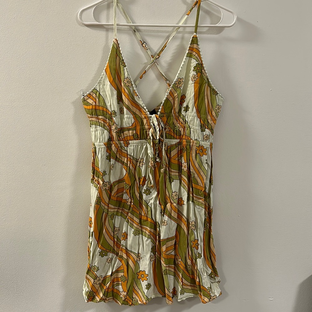 Groovy Printed Dress • LARGE